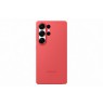 Samsung Galaxy S25 Ultra Silicone Cover Red