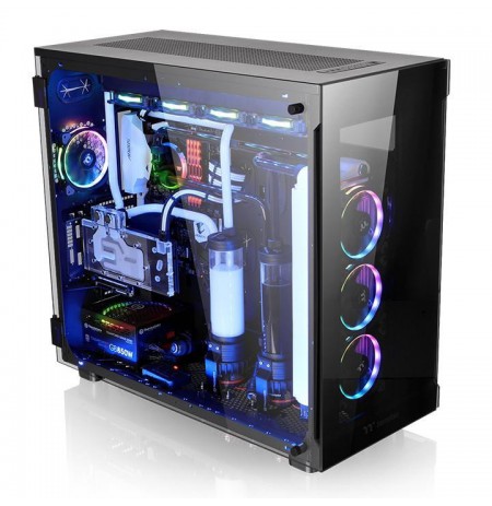 Housing Thermaltake View 91 RGB TG CA-1I9-00F1WN-00 (ATX, Extended ATX, Micro ATX, Mini ITX, XL-ATX, black color)