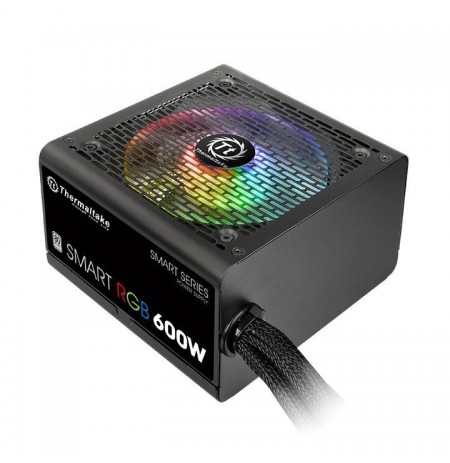 Power supply Thermaltake Smart 600W RGB PS-SPR-0600NHSAWE-1 (600 W, Active, 120 mm)