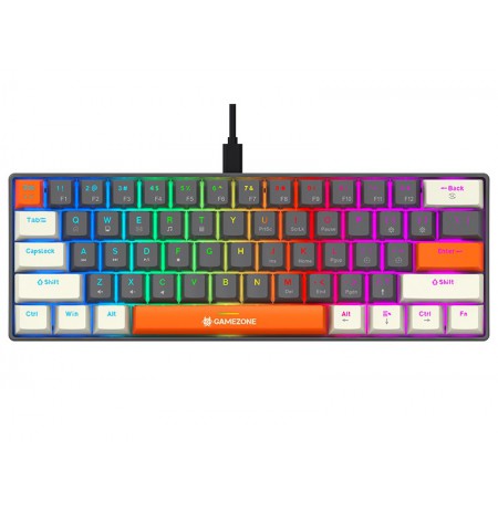 Tracer 47873 Gamezone CLAWS 61 USB Mechanical Keyboard, Grey