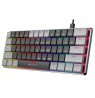 Tracer 47869 Gamezone KEYLO 61 (Low Profile) USB Mechanical Keyboard, Black/Grey With RGB