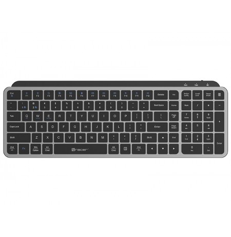 Tracer 47843 STONE RF Wireless Keyboard, Black/Grey