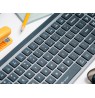 Tracer 47843 STONE RF Wireless Keyboard, Black/Grey