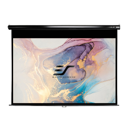 Elite Screens | Manual Series | M135UWH2 | Diagonal 135 " | 16:9 | Viewable screen width (W) 299 cm | Black