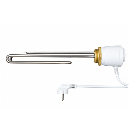 Eliko W091N | 3.0 kW electric heater with thermostat, 6/4" connection, 230V