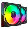 Mars Gaming MF3DPROX2 computer cooling system Computer case Fan 12 cm Black