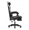 Mars Gaming MGC-X Fabric PC gaming chair Padded seat Black, White