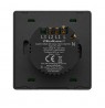 Qoltec 52708 Smart 2-Gang Light Switch | Wi-Fi | Timer | Tuya | Smart life | Black