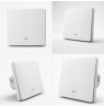 Qoltec 52719 Smart 1-Gang Light Switch | Wi-Fi | Timer | Tuya | Smart life | White