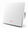 Qoltec 52719 Smart 1-Gang Light Switch | Wi-Fi | Timer | Tuya | Smart life | White