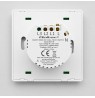 Qoltec 52719 Smart 1-Gang Light Switch | Wi-Fi | Timer | Tuya | Smart life | White