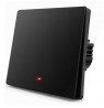 Qoltec 52722 Smart 1-Gang Light Switch | Wi-Fi | Timer | Tuya | Smart life | Black