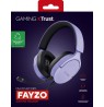 Trust GXT 489P FAYZO Headset Wired Head-band Gaming Black, Purple