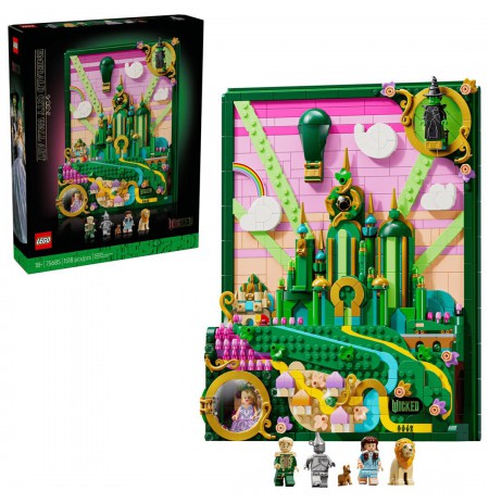 LEGO Wicked 75685 - Obraz Emerald City