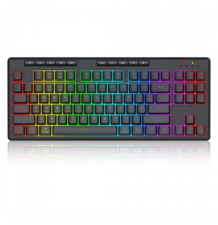 REDRAGON K516RGB-PRO SHIVA PRO 87 keyboard USB + RF Wireless + Bluetooth Black