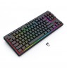 REDRAGON K516RGB-PRO SHIVA PRO 87 keyboard USB + RF Wireless + Bluetooth Black