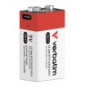 Verbatim 30251 USB-C Įkraunama baterija Li-ion 9V 335mAh (1 vnt pakuotėje)