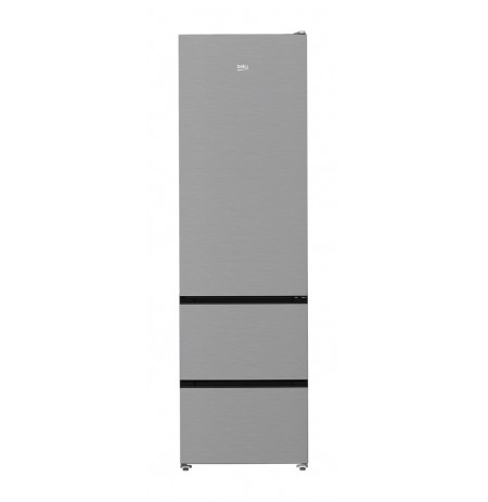 BEKO B3RGNA354HXB1 freestanding fridge, 203 cm, silver