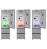 BEKO B3RGNA354HXB1 freestanding fridge, 203 cm, silver