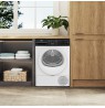 Automatic tumble dryer BEKO BM3T3823WBW 8 kg with heat pump