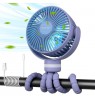 Momcozy PF01 Portable Stroller Fan | portable stroller fan | purple