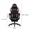 Huzaro Force 3.7 Pink gaming chair