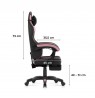 Huzaro Force 3.7 Pink gaming chair