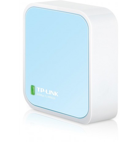 TP-Link TL-WR802N wireless router Fast Ethernet Single-band (2.4 GHz) Blue, White