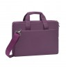 Rivacase Central 33.8 cm (13.3") Briefcase Purple