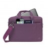 Rivacase Central 33.8 cm (13.3") Briefcase Purple