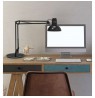 MAUL LED desk lamp MAULstudy with stand E27, black