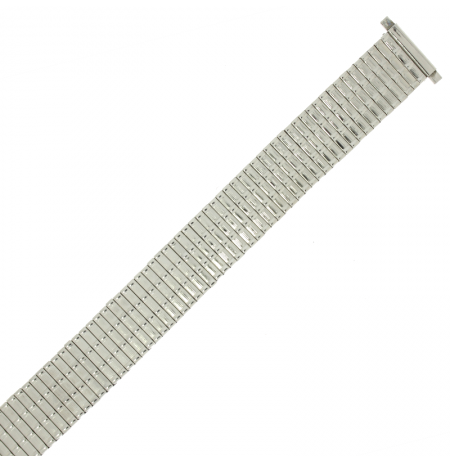 Metalinė tampoma laikrodžio apyrankė M-SILVER-131-MEN