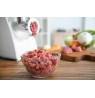 Zelmer ZMM4045B Meat Mincer, White/Steel