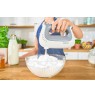 Zelmer ZHM2650 Super Silent Hand Mixer, White/Silver