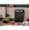 Lafe 47898 CripsyMaster Sandwich Maker, Black
