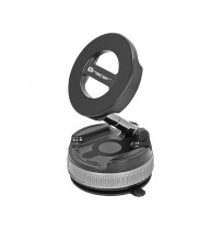 Tracer 47939 UM 05 TWIST Magnetic Car Mount, Black/Silver