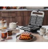 Lafe 47899 4 in 1 SnackMaster Sandwich Maker, Black