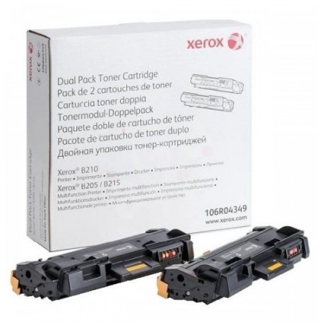 Xerox 106R4349 (106R04349), Juoda kasetė