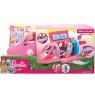 Barbie Dreamhouse Adventures Dreamplane Airplane Playset with Puppy and Snack Cart, 15+ Accessories