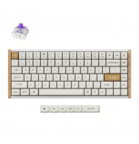 Keychron K2 HE keyboard Gaming USB + RF Wireless + Bluetooth White