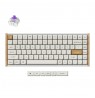 Keychron K2 HE keyboard Gaming USB + RF Wireless + Bluetooth White