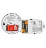 Carbon monoxide detector K5CO + smoke detector 2030-DSR3 KIDDE