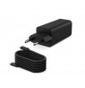 HP C90CKUT Nešiojamo kompiuterio įkroviklis 65W GaN, USB-C, EU, Juoda