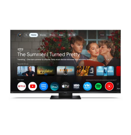 Sharp 50JR7265E 50" (126cm) 4K Ultra HD QLED Google TV | Sharp