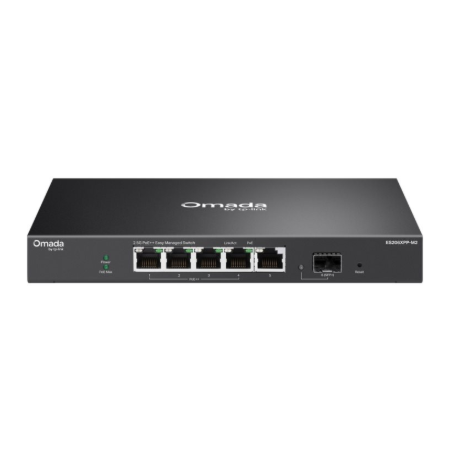 TP-LINK ES206XPP-M2 Omada 5-Port 2.5G BASE-T and 1-Port 10GE SFP+ Easy Managed Switch with 4-Port PoE++ | TP-LINK