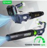 WUBER W04401 20V 137km/h cordless blower