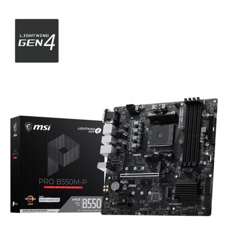 MSI PRO B550M-P WIFI6E motherboard