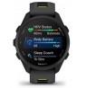 Garmin Forerunner 170 Music 3.05 cm (1.2") AMOLED 42 mm Digital 390 x 390 pixels Touchscreen Black GPS (satellite)