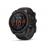 Garmin fenix 8 3.56 cm (1.4") AMOLED 47 mm Digital 454 x 454 pixels Touchscreen Black Wi-Fi GPS (satellite)
