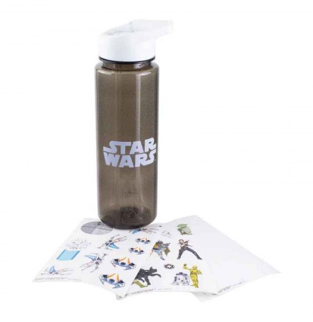 Paladone Star Wars Water Bottle with Stickers V2